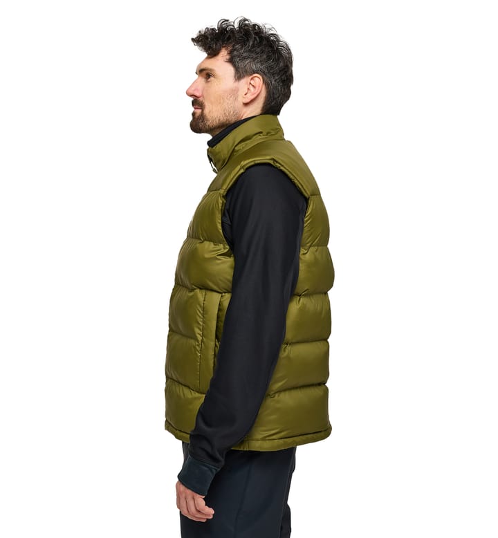 Mens green 2024 puffer vest