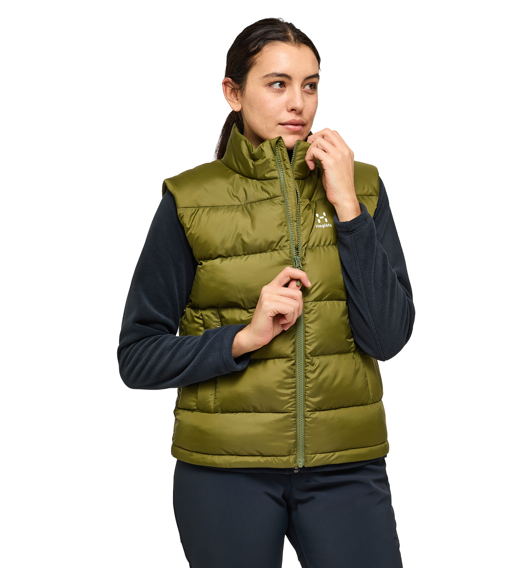 WOMEN'S PERFORMANCE INSULATED VEST 2.0 | Performance Black Suminagashi  Print | Jackets & Outerwear | ASICS