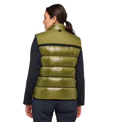 Olive green clearance puffer vest womens