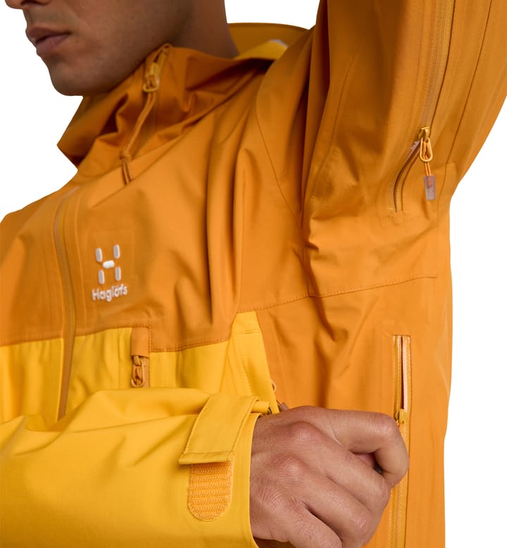 ROC Sloper Proof Jacket Men Desert Yellow/Sunny Yellow ROC Sloper Proof Jacket Men Desert Yellow/Sunny Yellow
