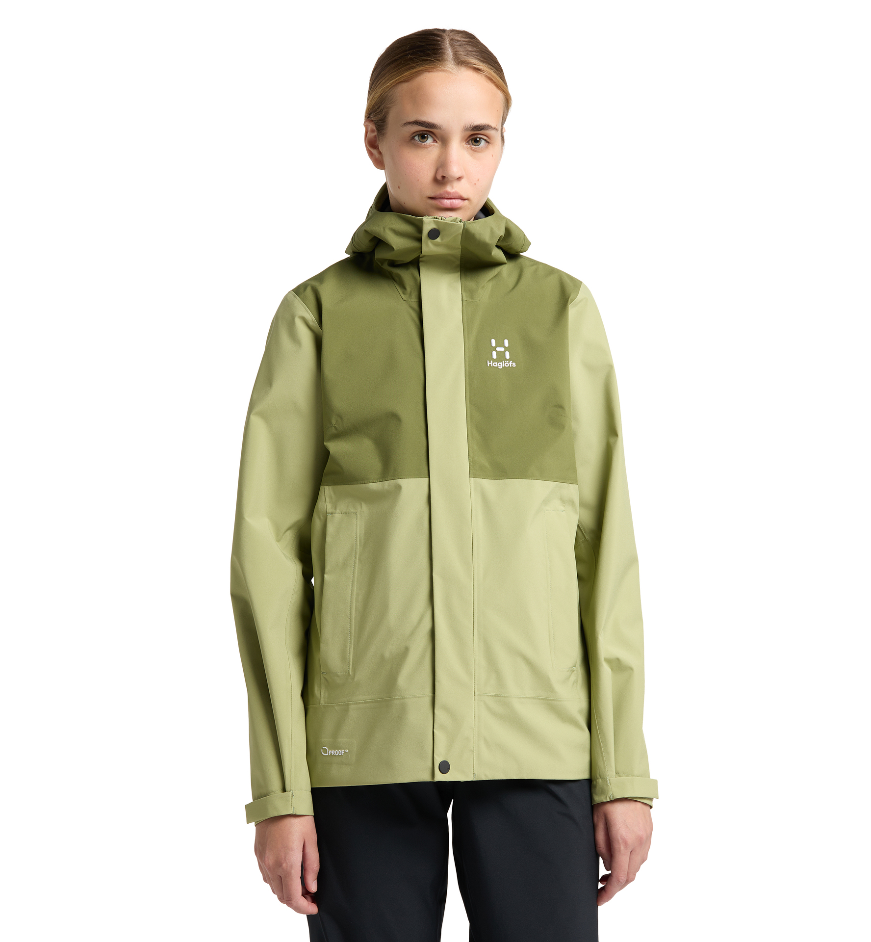 Koyal Proof Jacket Women | Thyme green/Olive green | Activities | Shell ...