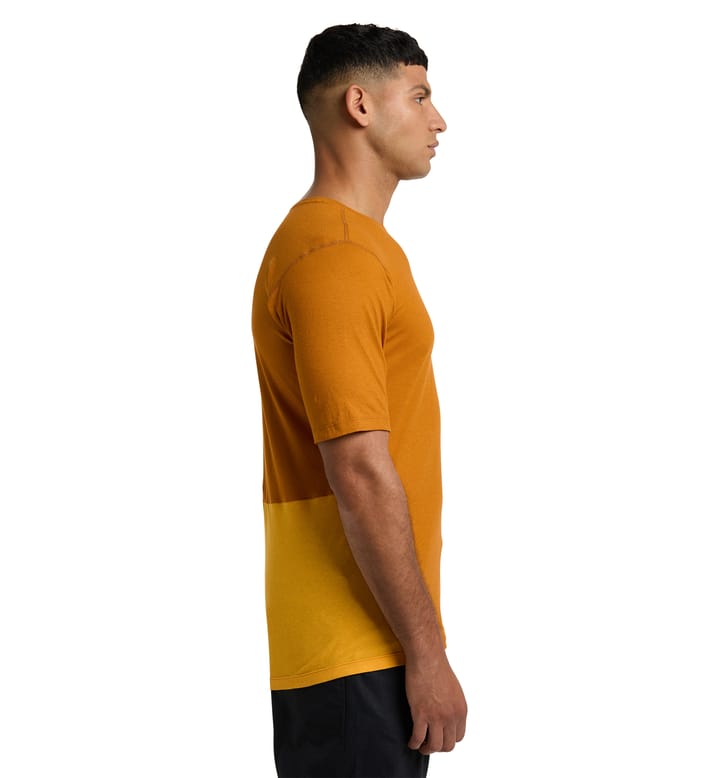 ROC Grip Tee Men Golden brown/Sunny yellow ROC Grip Tee Men Golden brown/Sunny yellow