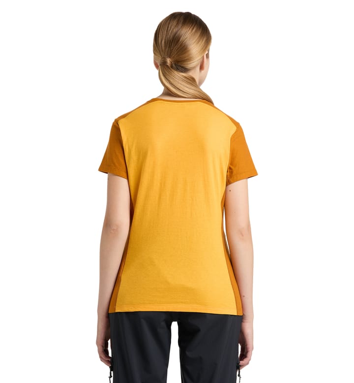 ROC Grip Tee Women Sunny Yellow/Golden Brown ROC Grip Tee Women Sunny Yellow/Golden Brown