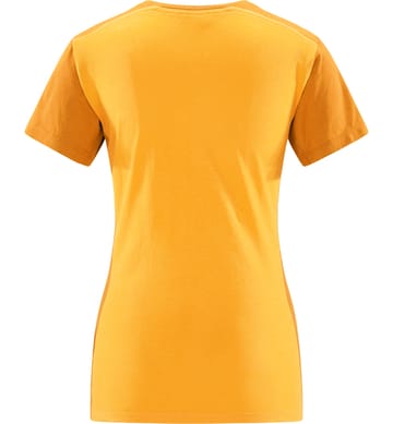 ROC Grip Tee Women Sunny Yellow/Golden Brown