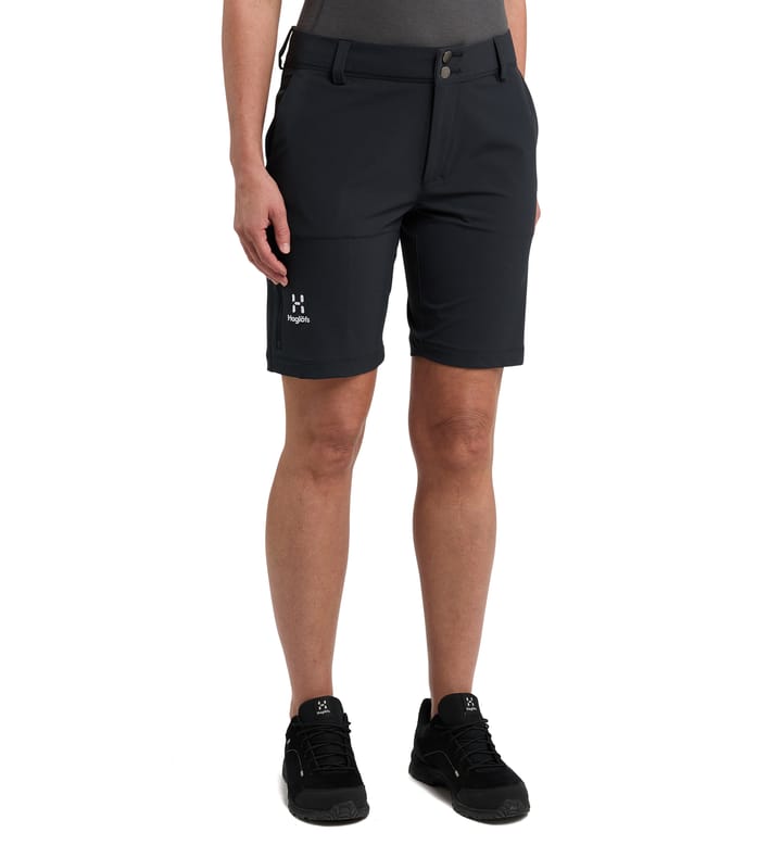 Morän Softshell Shorts Women True Black Morän Softshell Shorts Women True Black