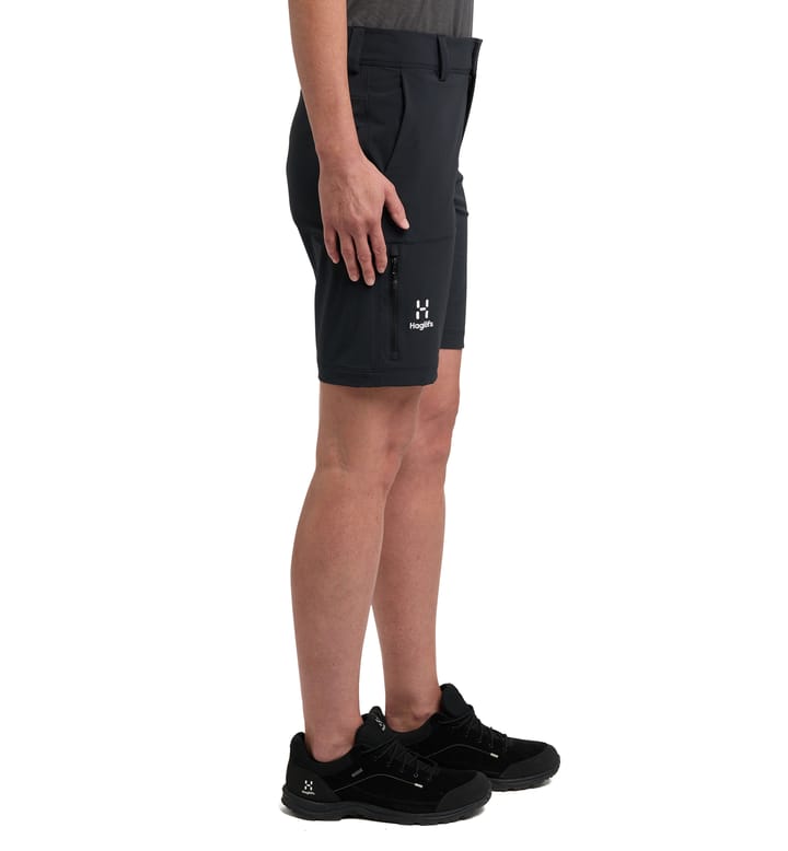Morän Softshell Shorts Women True Black Morän Softshell Shorts Women True Black