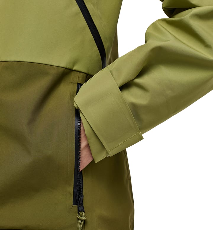 Vassi GTX Jacket Women Thyme Green/Olive Green