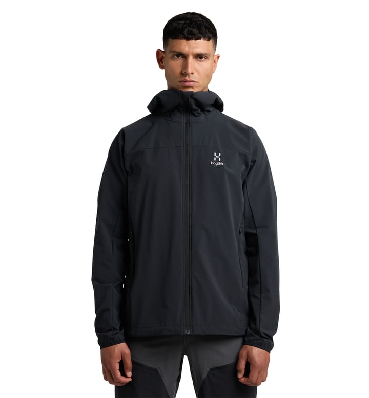 Roc Sight Softshell Jacket Men | Magnetite | Softshell jackets |  Windbreaker jackets | Windproof jackets | Activities | Mountaineering |  Jackets | Activities | Men | Mountaineering | Jackets | Haglöfs