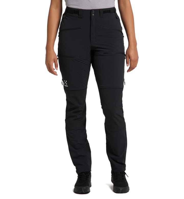 Haglöfs - Mid Slim Pant - Walking trousers - True Black | 46 - Regular (EU)
