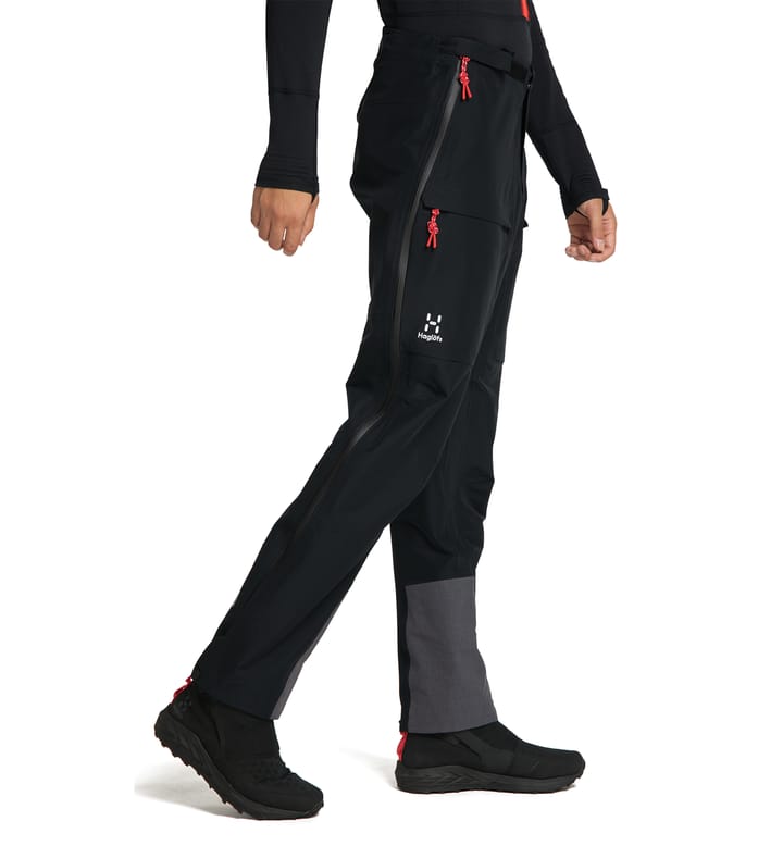L.I.M ZT Shell GTX PRO Pant Men True black/Zenith red L.I.M ZT Shell GTX PRO Pant Men True black/Zenith red
