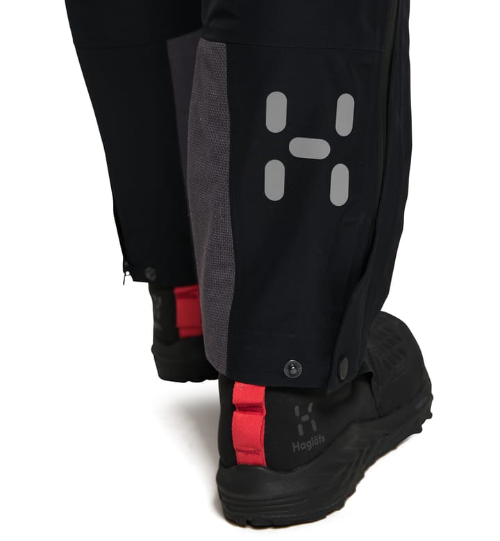 L.I.M ZT Shell GTX PRO Pant Women True black/Zenith red L.I.M ZT Shell GTX PRO Pant Women True black/Zenith red