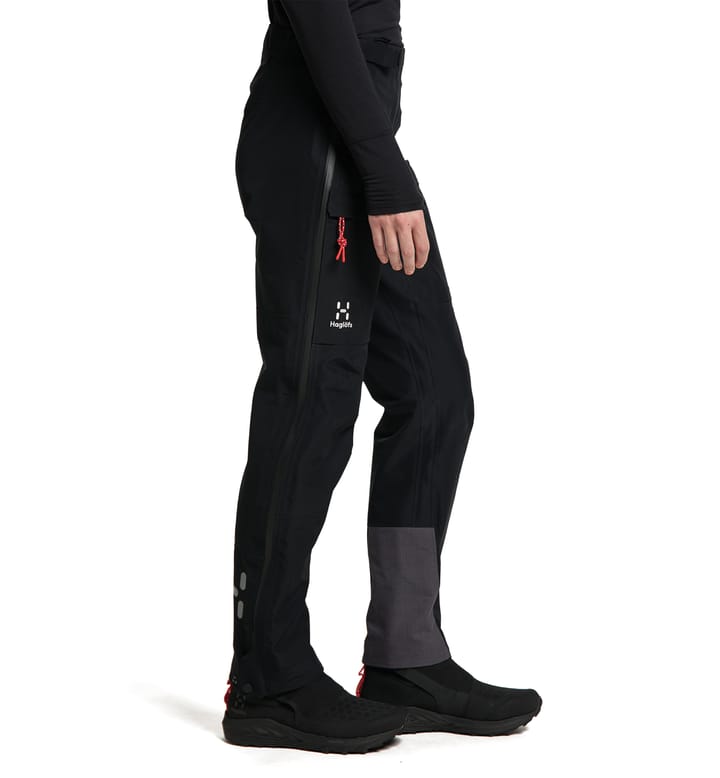 L.I.M ZT Shell GTX PRO Pant Women True black/Zenith red L.I.M ZT Shell GTX PRO Pant Women True black/Zenith red